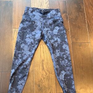 Layer 8 Kids Blue Camouflage Leggings